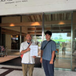 石垣市役所に要望書を提出